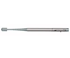 Teleskopinė lazerinė rodyklė WEDO 3 in 1, iki 49 cm, raudonas lazeris, sidabrinė sp.