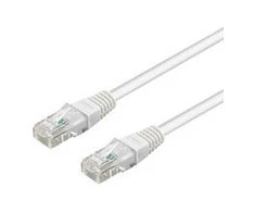 Wentronic Goobay CAT 6 Jungiamasis kabelis, U/UTP, baltas - Laido ilgis 25 m
