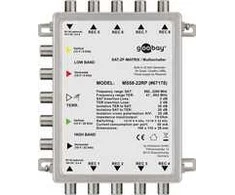 Wentronic Goobay Passive SAT multiswitch 5 įėjimai/8 išėjimai