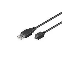 Goobay USB 2.0 Hi-Speed cable 93972 1.8 m, Juodas
