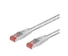 Goobay Wentronic goobay - Tinklo kabelis - RJ-45 (M) iki RJ-45 (M) - 5,0 m - poros metalinėje folijoje (PiMf) - CAT 6 - be halogenų, formos - skaidrus (93567)