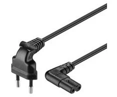 Maitinimo kabelis Goobay Kampo maitinimo kabelis EURO radijas CEE 7 / 16 - IEC 320 C7 5m (97355)