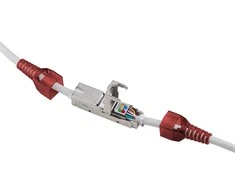 Goobay 79577 plona kabelio jungtis be įrankių CAT 6A, STP ekranuota