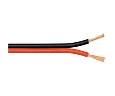 Goobay Cable Garsiakalbio Kabelis Raudonas Juodas CU - Kabelio ilgis 100 m