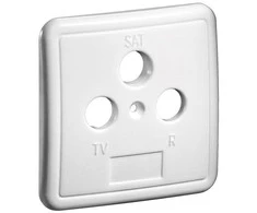 goobay 3-hole cover for antennas boxes