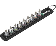 WERA diržas A 3 TORX HF Zyklop antgalių rinkinys TORX 1/4