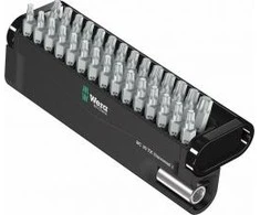 30 dalių sukimo antgalių rinkinys WERA TX Universal 1
