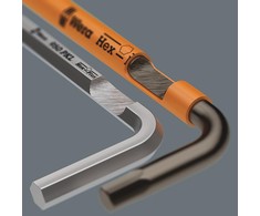 Šešiakampių raktų rinkinys WERA 950/9 Hex-Plus Multicolor