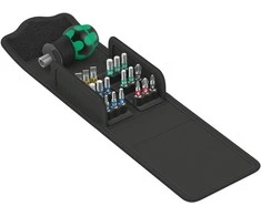 Antgalių rinkinys Wera Kraftform Kompakt mini ir laikiklis, SL+PH+PZ+TORX+HEX, 19vnt