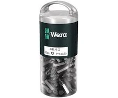 Wera 851/1 Z „pasidaryk pats“ 100 SiS, 100 vnt., „Phillips“, PH 2, CE, GS, DVE, 25 mm, 50 mm