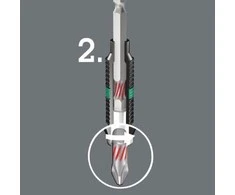 Antgalių komplektas Bit-Check 12 BiTorsion 1, 12vnt, Wera
