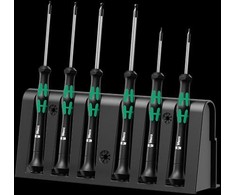 Wera Atsuktuvų rinkinys elektronikai 2052/6 Rack