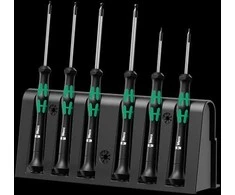 Wera Atsuktuvų rinkinys elektronikai 2052/6 Rack