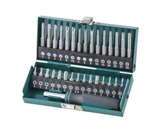 Atsuktuvų rinkinys su antgaliais Wolfcraft 1386000 - 30 vnt