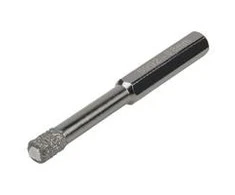 Wolfcraft Gręžtuvas Deimantinis grąžtas plytelėms, 5 mm, su parafinu