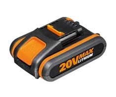Worx WA3601 akumuliatoriaus ir kroviklio rinkinys Li-Ion - 2 Ah - 20 V
