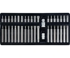 Yato antgalių rinkinys Hex, Torx, Spline, 40 vnt YT-0400