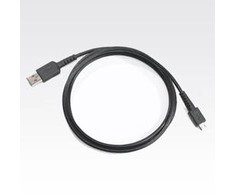 Zebra „Motorola“ mikro USB sinchronizavimo laidas, juodas