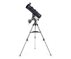 Teleskopas Celestron Astromaster 130EQ Reflector 33x Juodas, Mėlyna, Pilkas
