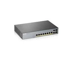 Šakotuvas ZYXEL GS1350-12HP, 12 prievadų valdomas CCTV POE komutatorius, didelio nuotolio, 130 W (1 metų NCC PRO paketo licencija) (5 metų garantija)