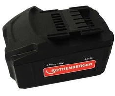 Baterijos pakuotė 18V 4,0Ah Rothenberger #1000002548
