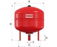 Meibes Flamco Bv Išsiplėtimo indas 50L 1.5-6 bar Flamco #25306