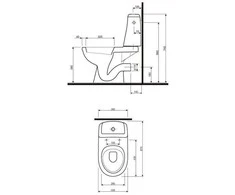 SOLO WC kompl.3/6L HORIZ. KOLO#79218000