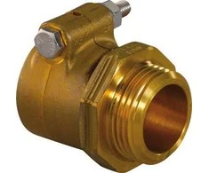 Uponor Žalvarinė užveržiama Wipex jungtis 40x5.4 x 11/4" iš.sr. 10 bar vandentiekio sistemoms
