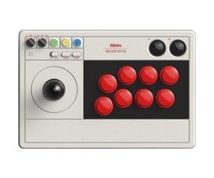 8BitDo Arcade Stick Switch ir PC (pilkas)