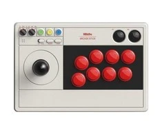 8BitDo Arcade Stick Switch ir PC (pilkas)