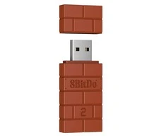 8BitDo USB belaidis adapteris 2 (rudas)