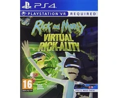 Adult Swim Suaugusiųjų plaukimo žaidimai „Rick &amp; Morty: Virtual Rick-ality VR PS4“.
