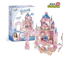 CUBICFUN 3D dėlionė - „Princesės slaptas sodas“