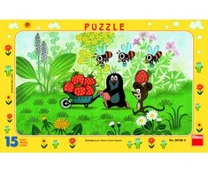 Dino Dėlionė 15 vnt. - Kurmis ir draugai