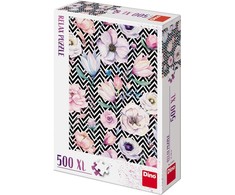 Dino Dėlionė 500 vnt. - Gėlės
