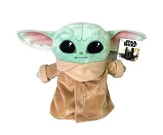 Mattel „Simba Disney“ talismano kūdikis Yoda Mandalorian Žvaigždžių karai 25cm pliušinis