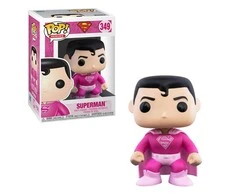 Funko POP! Heroes: DC Breast Cancer Awareness - Superman (Rožinė) Vinyl Figure