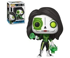 Funko POP! Herojai: DC Super Heroes – Žalias Lantern Jessica Cruz (Dia De Los Muertos) vinilo figūrėlė