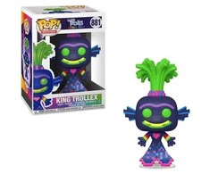 Figūrėlė Funko POP! Movies: Trolls World Tour - King Trollex