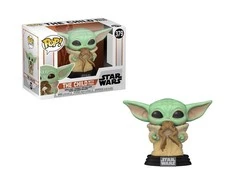 FUNKO POP! Vinilinė figūrėlė: Star Wars: The Mandalorian - The Child w/Frog,8 cm