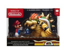 Jakks Pacific „Super Mario“ – „Mario vs. Bowser Diorama Set“ (64512-4L)