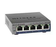 Šakotuvas Netatmo Netgear Switch GS105E žiniatinklio valdymas, stalinis kompiuteris, 1 Gbps (RJ-45) jungtys kiekis 5, maitinimo tipas išorinis