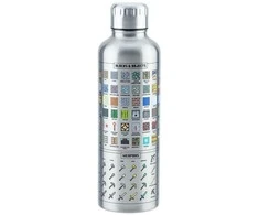 Paladone Minecraft Metalinis vandens buteliukas (500ml)