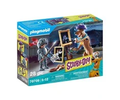 Playmobil Rinkinys Scooby-Doo 70709 Przygoda su Juodas Knight