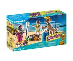 Žaidimų rinkinys Scooby Doo Aventure su ragana daktaru Playmobil 70707 (46 vnt.)