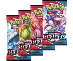 The Pokemon Pokemon TCG - Sword &amp; Shield 5 Battle Styles Booster