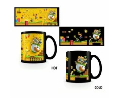 Pyramid Super Mario Gold Coin Rush puodelis| Reaguojantis į karštį 315ml