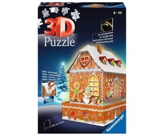 Ravensburger "3D" Dėlionė 215 vnt. - Imbierinių meduolių namelis