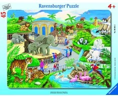 Ravensburger Dėlionė 45 vnt. - Apsilankymas zoologijos sode