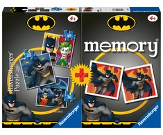 Ravensburger 3 dėlionės + memory® „Betmenas“, nuo 4 m.